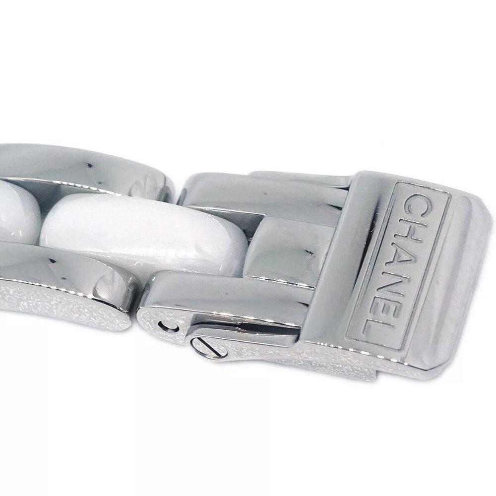 Chanel Premiere H2132 Quartz Watch Ceramic SS Diamond 124343 - Picture 5 of 9